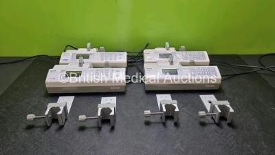 4 x Canafusion CA-3000 Syringe Pumps with Accessories in Boxes (In Excellent Condition - Like New) *SN 0200249 / 0200266 / 0200201 / 0200209* **Stock Photo**