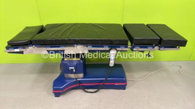 Maquet Alphastar Plus Electric Operating Table with Cushions and Controller (Powers Up)