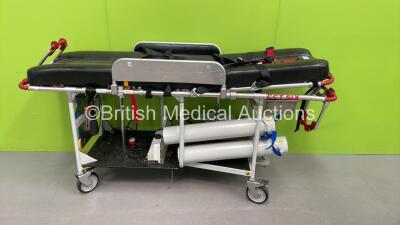 Ferno CCT Six Stretcher Trolley with Mattress Straps LSU Wall Bracket *SN CCT1098*