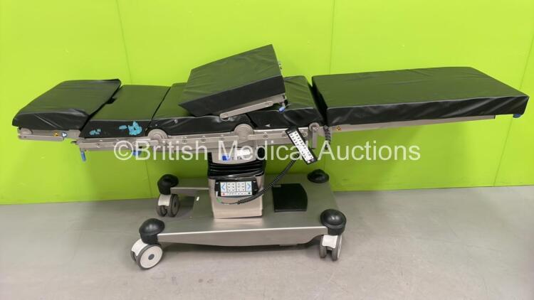 Trumpf Titan Electric Operating Table with Cushions and Controller (Powers Up) *S/N 101950936*