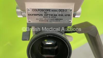 Olympus OCS-3 Colposcope on Stand with Binoculars, 1 x Eyepiece and OB 300 Lens (Powers Up) *S/N 111013* - 3