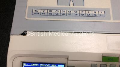 2 x Mortara ELI 250c ECG Machines (Both Power Up with Damage to Casing - See Photos) *SN 115050243732 / 114400231388* - 4