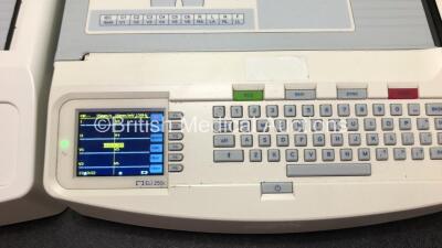 2 x Mortara ELI 250c ECG Machines (Both Power Up with Damage to Casing - See Photos) *SN 116110349174 / 115050243740* - 6