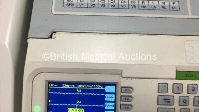 2 x Mortara ELI 250c ECG Machines (Both Power Up with Damage to Casing - See Photos) *SN 116110349174 / 115050243740* - 7