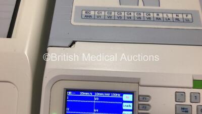 2 x Mortara ELI 250c ECG Machines (Both Power Up with Damage to Casing - See Photos) *SN 115050243736 / 120020000938* - 7