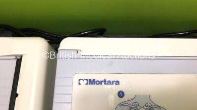 2 x Mortara ELI 250c ECG Machines (Both Power Up with Damage to Casing - See Photos) *SN 115050243736 / 120020000938* - 8