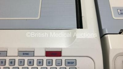 2 x Mortara ELI 250c ECG Machines (Both Power Up with Damage to Casing - See Photos) *SN 115030241797 / 115030241799* - 4