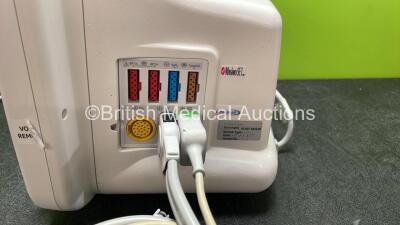 GE Dash 5000 Patient Monitor Including ECG, SpO2, CO2, NBP, BP1/3, BP2/4, Temp/CO Options with 1 x ECG Trunk Cable and NBP Hose (Powers Up) *SN SBG06439865GA* - 3