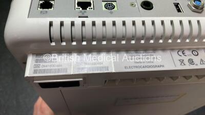 Philips TC50 Pagewriter Cardiograph Machine with Various Patient Monitoring Cables (Powers Up with Missing Button-See Photo) *SN CN41630484* - 5