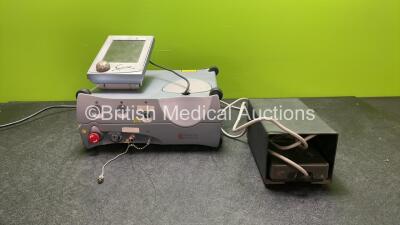 Quantel Medical Supra T Laser with 1 x Footswitch and 1 x Key (Powers Up)