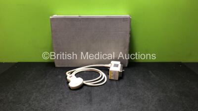 Hitachi EUP-C314T Ultrasound Transducer / Probe in Case (Untested, Damaged Head - See Photo)