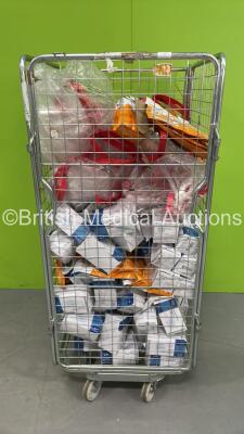 Cage of Consumables Including Wipers, Masks and Face Shields (Cage Not Included)