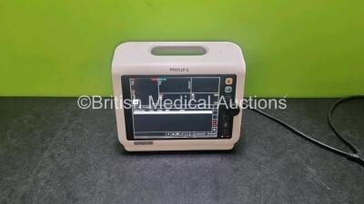 Philips SureSigns VS4 Patient Monitors Ref 863283 with SpO2,NIBP and Printer Options (Powers Up) *SN US42723644*