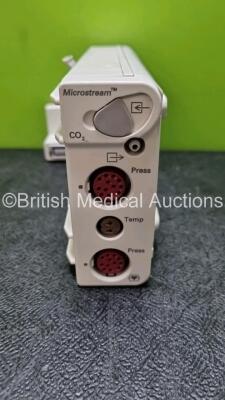 Philips M3015B CO2 Microstream Module Including CO2, Press, Temp and Press Options *SN DE45615846* - 2