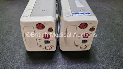 Job Lot Including 2 x Philips IntelliVue MP50 Patient Monitors (Both Power Up) and 2 x IntelliVue X2 Handheld Patient Monitors Including ECG, SpO2, NBP, Press and Temp Options (Both Power Up) *SN DE0379506016 / DE037B395 / DE44025768 / DE44025777* - 4