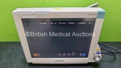 Job Lot Including 2 x IntelliVue MP30 Patient Monitors (Both Power Up 1 x with Light Scratching on Screen on Screen - See Photo) and 1 x IntelliVue MP70 Patient Monitor (Powers Up with Light Scratching On Screen - See Photo) *SN DE72882396 / DE72882369 / - 4