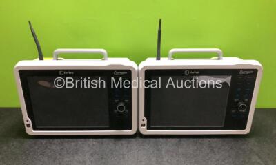 2 x Invivo Expression Patient Monitors with Printer Options (Untested Due to No Power Supply) *SN US31206289 / US13304502*