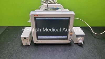 Biolight Anyview Patient Monitor With 1 x EMS1 Module Including ECG, SpO2, T1 and T2 Options, 1 x CO2 Gas Module with Water Trap, 1 x 5 Lead ECG Lead, 1 x Sp02 Finger Sensor and 1 x NIBP Hose *SN A050A001685 / A032A001815 / A044E002940*