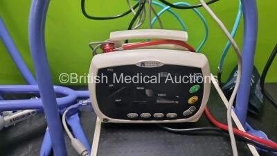 Mixed Lot Including 1 x Huntleigh Smartsigns LitePlus Monitor 1 x Microlife Monitor, 1 x Molift Power Pac, 2 x Seco Weighing Scales, 1 x Vital Signs Patient Monitor 1 x Marsden Weighing Scales and Arjo Hoist Attachments *cage* - 2