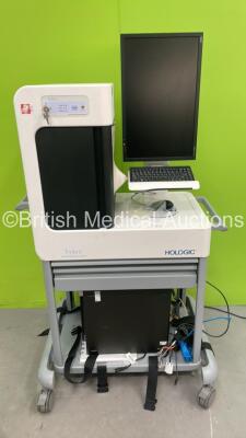 Hologic Trident Specimen Radiography System on Table with CPU (HDD REMOVED) and Monitor *S/N 85002140250* ***IR9852*