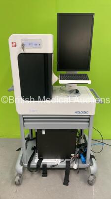 Hologic Trident Specimen Radiography System on Table with CPU (HDD REMOVED) and Monitor *S/N 85002140250* ***IR9852* - 2