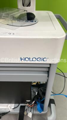 Hologic Trident Specimen Radiography System on Table with CPU (HDD REMOVED) and Monitor *S/N 85002140250* ***IR9852* - 5