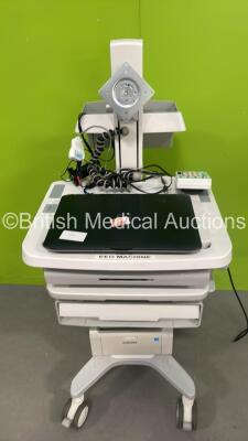 Ergotron EEG Workstation with Laptop (HDD REMOVED) and Accessories *SN na*