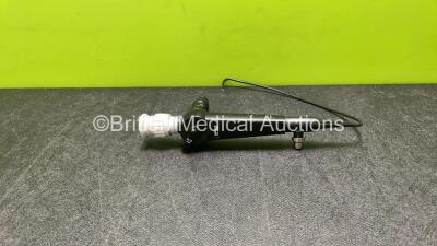 Pentax FNL-10RBS Laryngoscope with Mini Light Source - Engineer's Report : Optical System - No Fault Found, Angulation - No Fault Found, Insertion Tube - Minor Kinks, Light Transmission - No Fault Found, Leak Check - No Fault Found *G111800*