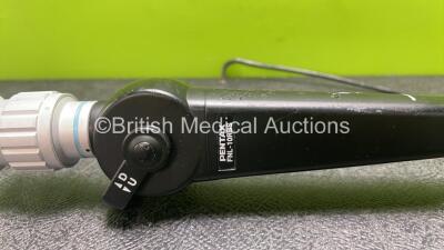 Pentax FNL-10RBS Laryngoscope with Mini Light Source - Engineer's Report : Optical System - No Fault Found, Angulation - No Fault Found, Insertion Tube - Minor Kinks, Light Transmission - No Fault Found, Leak Check - No Fault Found *G111800* - 2