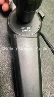 Pentax FNL-10RBS Laryngoscope with Mini Light Source - Engineer's Report : Optical System - No Fault Found, Angulation - No Fault Found, Insertion Tube - Minor Kinks, Light Transmission - No Fault Found, Leak Check - No Fault Found *G111800* - 3