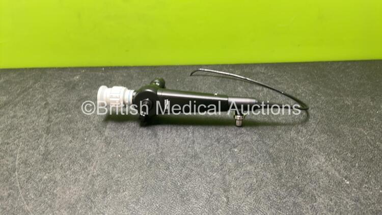 Pentax FNL-10RBS Laryngoscope with Mini Light Source - Engineer's Report : Optical System - 1 x Broken Fiber, Angulation - No Fault Found, Insertion Tube - Minor Kink Present, Light Transmission - No Fault Found, Leak Check - No Fault Found *G111808*