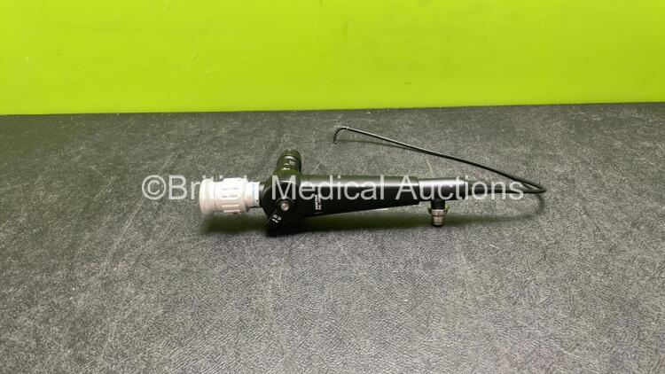 Pentax FNL-10RBS Laryngoscope with Mini Light Source - Engineer's Report : Optical System - No Fault Found, Angulation - No Fault Found, Insertion Tube - Minor Kinks, Light Transmission - No Fault Found, Leak Check - No Fault Found *G111842*