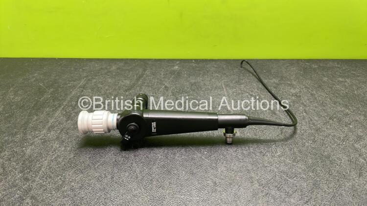 Pentax FNL-10RBS Laryngoscope with Mini Light Source - Engineer's Report : Optical System - No Fault Found, Angulation - No Fault Found, Insertion Tube - Minor Kinks, Light Transmission - No Fault Found, Leak Check - No Fault Found *G111843*