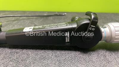 Pentax FNL-10RBS Laryngoscope with Mini Light Source - Engineer's Report : Optical System - No Fault Found, Angulation - No Fault Found, Insertion Tube - Minor Kinks, Light Transmission - No Fault Found, Leak Check - No Fault Found *G111821* - 2