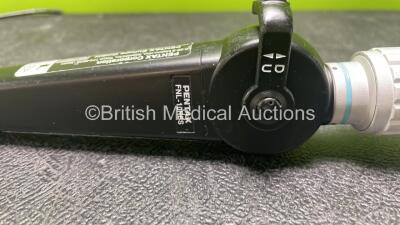 Pentax FNL-10RBS Laryngoscope with Mini Light Source - Engineer's Report : Optical System - No Fault Found, Angulation - No Fault Found, Insertion Tube - Minor Kinks, Light Transmission - No Fault Found, Leak Check - No Fault Found *G111831* - 2