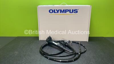 Olympus PCF-Q260AL Video Colonoscope - Engineer's Report : Optical System - No Fault Found, Angulation - No Fault Found, Insertion Tube - No Fault Found, Light Transmission - No Fault Found, Channels - No Fault Found, Leak Check - No Fault Found *2010552*