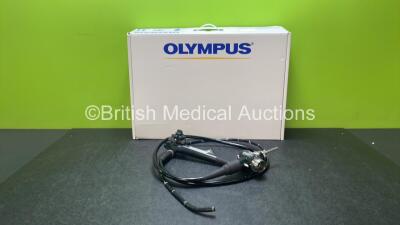 Olympus GIF-H260 Video Gastroscope in Case - - Engineer's Report : Optical System - No Fault Found, Angulation - No Fault Found, Insertion Tube - Kink Mark Present, Light Transmission - No Fault Found, Channels - No Fault Found, Leak Check - No Fault Foun