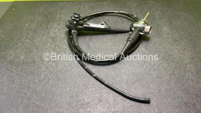 Olympus GIF-H260 Video Gastroscope in Case - Engineer's Report : Optical System - No Fault Found, Angulation - No Fault Found, Insertion Tube - Bending Section Rubber Leaking, Light Transmission - No Fault Found, Channels - No Fault Found, Leak Check - Be - 2