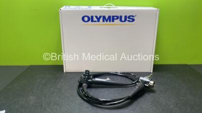 Olympus GIF-H260 Video Gastroscope in Case - Engineer's Report : Optical System - No Fault Found, Angulation - No Fault Found, Insertion Tube - No Fault Found, Light Transmission - No Fault Found, Channels - No Fault Found, Leak Check - No Fault Found *29