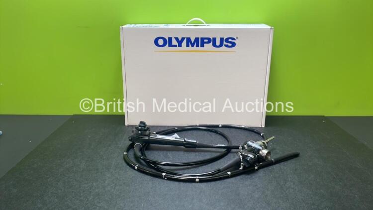 Olympus CF-H260DL Video Colonoscope in Case - Engineer's Report : Optical System - No Fault Found, Angulation - Not Reaching Specification, To Be Adjusted, Insertion Tube - No Fault Found, Light Transmission - No Fault Found, Channels - No Fault Found, Le