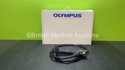 Olympus GIF-H260 Video Gastroscope in Case - Engineer's Report : Optical System - No Fault Found, Angulation - No Fault Found, Insertion Tube - No Fault Found, Light Transmission - No Fault Found, Channels - No Fault Found, Leak Check - No Fault Found *28