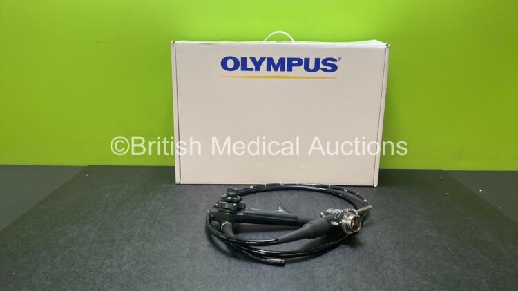 Olympus GIF-H260 Video Gastroscope in Case - Engineer's Report : Optical System - No Fault Found, Angulation - No Fault Found, Insertion Tube - No Fault Found, Light Transmission - No Fault Found, Channels - No Fault Found, Leak Check - No Fault Found *28