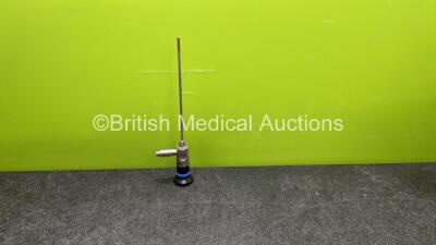 Olympus A70941A Rigid Arthroscope in Case - Engineer's Report : Optical System - No Fault Found, Angulation - No Fault Found, Light Transmission - 25% Loss