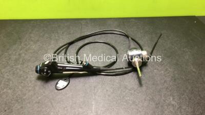 Olympus CYF-240 Video Cystoscope in Case - Engineer's Report :Optical System - No Fault Found, Angulation - No Fault Found, Insertion Tube - Minor Kinks and Indents Present, Light Transmission - No Fault Found, Channels - No Fault Found, Leak Check - No F - 2