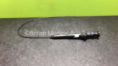 Richard Wolf 7330.072 Intubation Scope - Engineer's Report : Optical System - Fluid Stain and Lens Separation, Angulation - No Fault Found, Insertion Tube - No Fault Found, Light Transmission - No Fault Found, Channels - Unable to Check *142669*