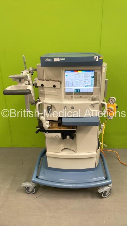 Drager Primus Anaesthesia Machine Software Version - 4.50.00, Operating Hours 7783 h, Mixer Hours 42391 h with Hoses (Powers Up) *Manufactured 2014* *SN ASFJ-0156*