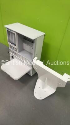 Datex-Ohmeda Aestiva/5 Wall Mounted Induction Anaesthesia Machine with Wall Mount (Stock Photo Used) *S/N AMWU00101* - 4