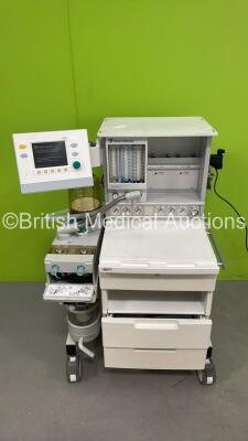 Datex-Ohmeda Aestiva/5 Anaesthesia Machine with Datex-Ohmeda 7100 Ventilator Software Version 1.4 with Bellows, Absorber and Hoses (Powers Up) *S/N AMVQ00278*