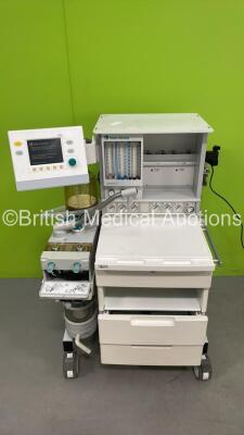 Datex-Ohmeda Aestiva/5 Anaesthesia Machine with Datex-Ohmeda 7100 Ventilator Software Version 1.4 with Bellows, Absorber and Hoses (Powers Up) *S/N AMVQ00278* - 2