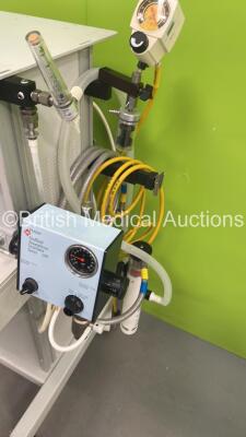 Datex-Ohmeda Aestiva/5 Induction Anaesthesia Machine with InterMed Penlon Nuffield Anaesthesia Ventilator Series 200 and Hoses *S/N AMWJ00120* - 5